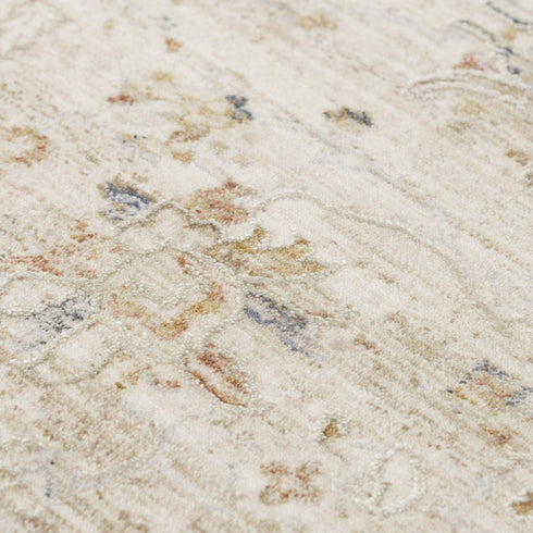9' X 12' Beige And Natural Oriental Area Rug