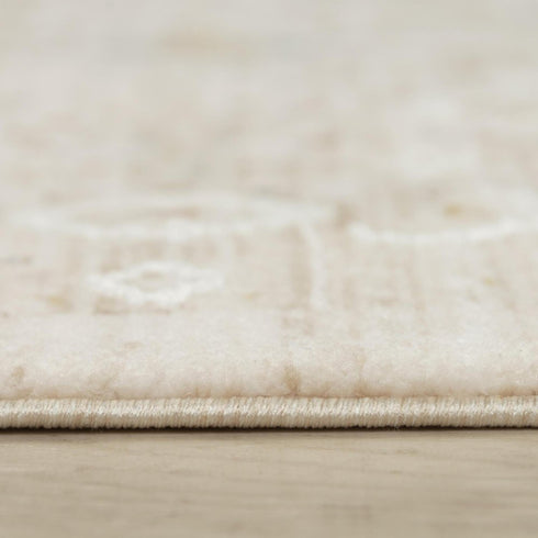 9' X 12' Beige And Natural Oriental Area Rug