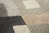 5' X 8' Natural Brown Beige Charcoal And Gray Wool Geometric Hand Tufted Area Rug