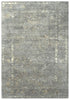 8' X 10' Gray Beige And Ivory New Zealand Lambs Wool Oriental Hand Carved Handmade Area Rug