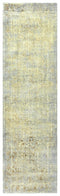 8' Beige Gray And Ivory New Zealand Lambs Wool Oriental Hand Carved Handmade Area Rug