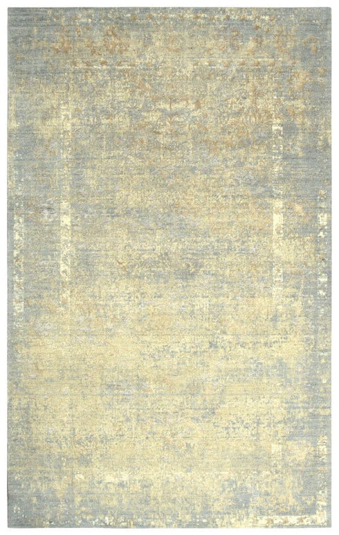 9' X 12' Beige Gray And Ivory New Zealand Lambs Wool Oriental Hand Carved Handmade Area Rug