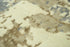 8' Beige Gray And Ivory New Zealand Lambs Wool Abstract Hand Carved Handmade Area Rug