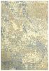 9' X 12' Beige Gray And Ivory New Zealand Lambs Wool Abstract Hand Carved Handmade Area Rug