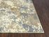 9' X 12' Beige Gray And Ivory New Zealand Lambs Wool Abstract Hand Carved Handmade Area Rug