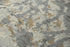 8' Gray Light Gray Beige And Ivory New Zealand Lambs Wool Abstract Hand Carved Handmade Area Rug