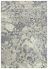 9' X 12' Gray Light Gray Beige And Ivory New Zealand Lambs Wool Abstract Hand Carved Handmade Area Rug