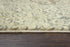 8' Beige And Natural New Zealand Lambs Wool Medallion Hand Carved Handmade Area Rug