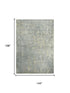 9' X 12' Gray Light Gray Beige And Ivory New Zealand Lambs Wool Trellis Hand Carved Handmade Area Rug