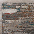 9' X 12' Gray Beige Orange Red And Blue New Zealand Lambs Wool Abstract Hand Carved Handmade Area Rug