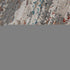 9' X 12' Gray Beige Orange Red And Blue New Zealand Lambs Wool Abstract Hand Carved Handmade Area Rug