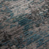 9' X 12' Gray Black Yellow Blue And Ivory New Zealand Lambs Wool Abstract Hand Carved Handmade Area Rug