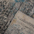 9' X 12' Gray Black Yellow Blue And Ivory New Zealand Lambs Wool Abstract Hand Carved Handmade Area Rug