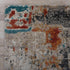 8' X 10' Beige Yellow Orange Blue Ivory Gray Charcoal And Red New Zealand Lambs Wool Abstract Hand Carved Handmade Area Rug