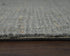 8' X 10' Gray Brown Beige And Ivory Wool Checkered Hand Tufted Area Rug