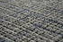 9' X 12' Blue Dark Blue Black And Ivory Wool Checkered Hand Tufted Area Rug
