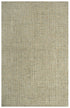 8' X 10' Beige Brown Gray And Ivory Wool Checkered Hand Tufted Area Rug