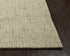 8' X 10' Beige Brown Gray And Ivory Wool Checkered Hand Tufted Area Rug