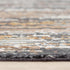 5' X 8' Charcoal Brown Rust Beige And Ivory Abstract Hand Carved Handmade Area Rug