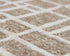 5' X 8' Brown Natural And Ivory Wool Geometric Hand Tufted Area Rug