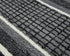 8' X 10' Charcoal And Gray Wool Striped Hand Tufted Area Rug