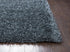 6' X 9' Gray And Blue Shag Hand Tufted Area Rug