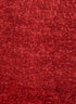 8' X 10' Red And Natural Shag Hand Tufted Area Rug