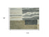 7' X 10' Beige And Natural Wool Abstract Hand Tufted Area Rug