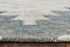 9' X 12' Ivory And Gray Wool Southwestern Hand Tufted Area Rug