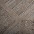 8' X 10' Brown Gray Taupe And Beige Wool Plaid Hand Tufted Area Rug