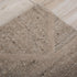 8' X 10' Brown Gray Taupe And Beige Wool Plaid Hand Tufted Area Rug