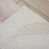 9' X 12' Ivory And Beige Wool Plaid Hand Tufted Area Rug