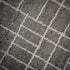 9' X 12' Gray And Ivory Wool Plaid Hand Tufted Area Rug
