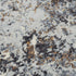 5' X 8' Blue Gray And Ivory Abstract Hand Carved Handmade Area Rug