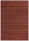 9' X 12' Rust And Red Hand Tufted Area Rug With UV Protection