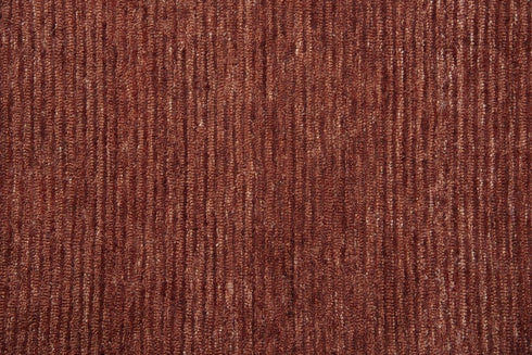 9' X 12' Rust And Red Hand Tufted Area Rug With UV Protection