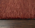 9' X 12' Rust And Red Hand Tufted Area Rug With UV Protection