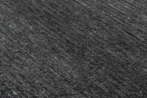 5' X 8' Charcoal And Gray Hand Tufted Area Rug With UV Protection