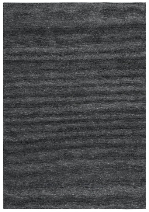 9' X 12' Charcoal And Gray Hand Tufted Area Rug With UV Protection