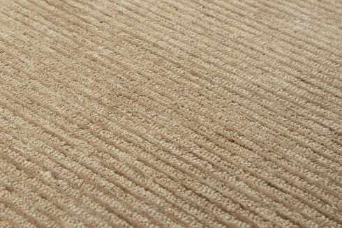 8' X 10' Beige And Natural Hand Tufted Area Rug With UV Protection