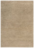 9' X 12' Beige And Natural Hand Tufted Area Rug With UV Protection