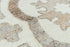 5' X 8' Brown And Beige Wool Moroccan Hand Tufted Area Rug