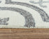 8' X 10' Gray And Light Gray Wool Moroccan Hand Tufted Area Rug