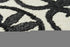 9' X 12' Black And White Wool Moroccan Hand Tufted Area Rug
