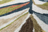9' X 12' Beige Gray Green Orange Brown And Ivory Floral Hand Tufted Area Rug