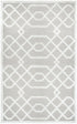 8' X 10' Beige And Ivory Wool Geometric Hand Tufted Area Rug
