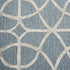 5' X 8' Blue And Gray Wool Geometric Hand Tufted Area Rug