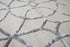 8' X 10' Ivory And Silver Wool Geometric Hand Tufted Area Rug