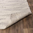 8' X 10' Ivory And Light Gray Wool Geometric Hand Woven Area Rug