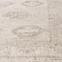 8' X 10' Ivory And Light Gray Wool Tribal Hand Woven Area Rug